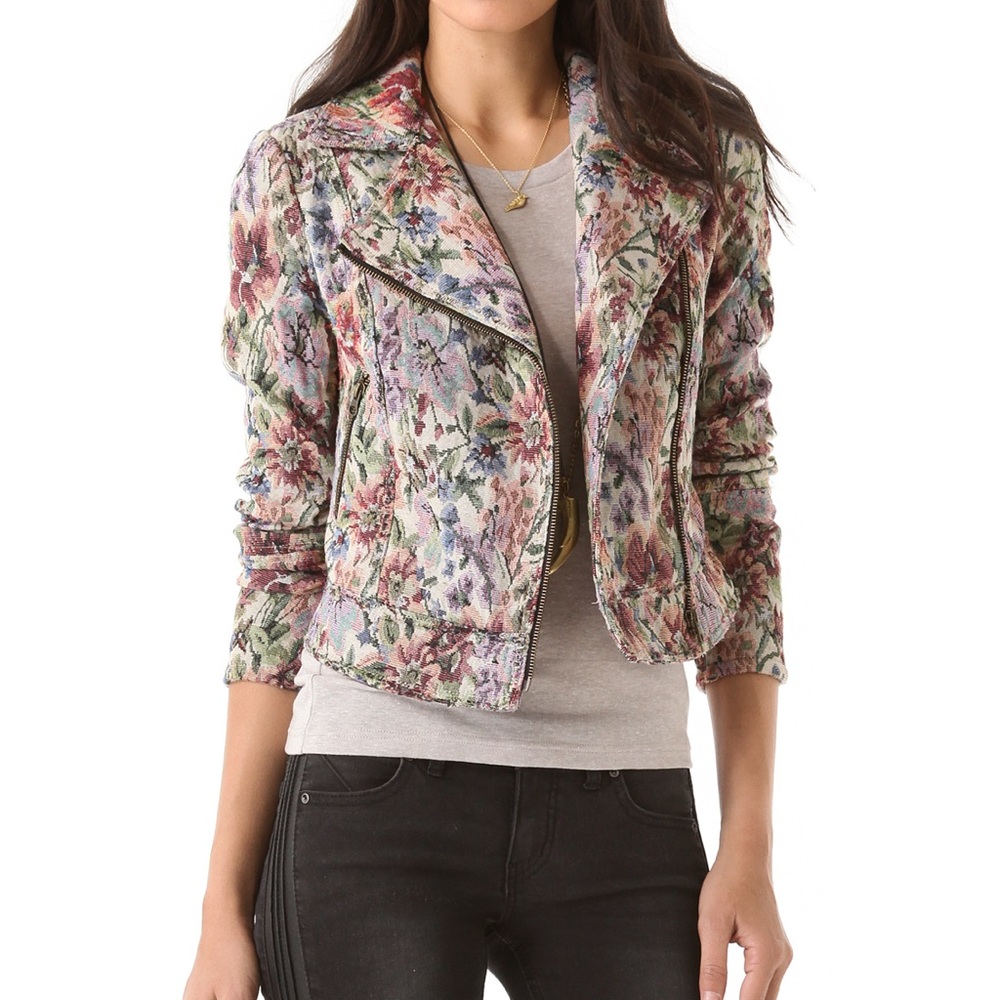 F R E E P E O P L E Tapestry Utility Jacket - image 2